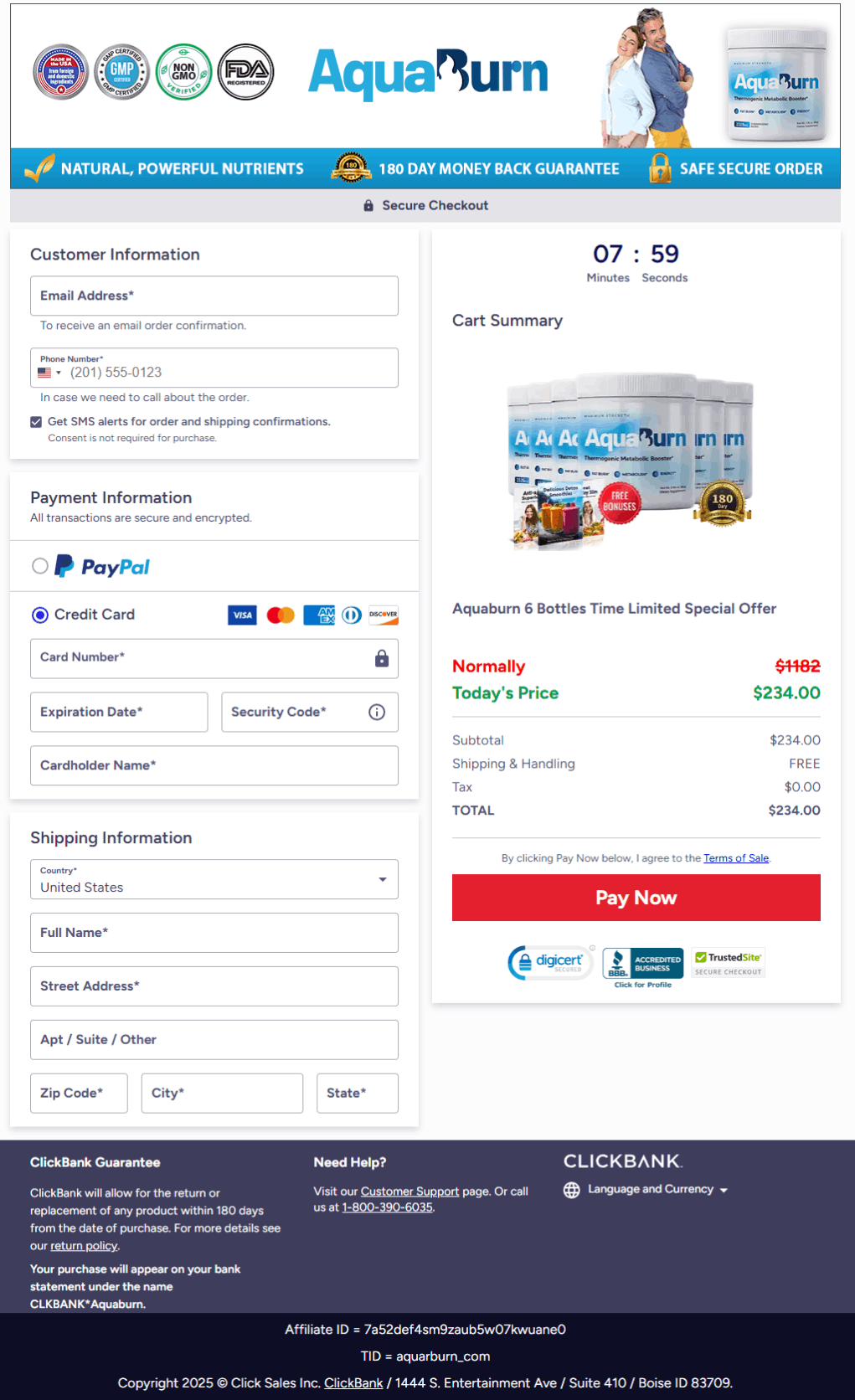 AquaBurn-Secure-Checkout
